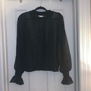 Black dressy top
